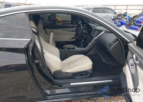 2017 Infiniti Q60 3.0T Premium from USA, damaged, VIN JN1EV7EK3HM363717